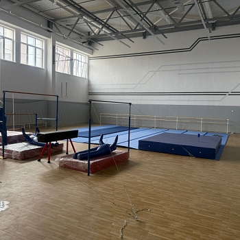 Многопрофильный лицей имени Циолковского, г. Липецк (зал гимнастики)